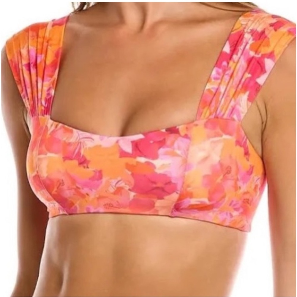 L SPACE GIZELLE BIKINI TOP - INTO THE TROPICS NWOT - Picture 5 of 9